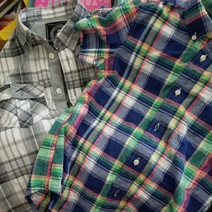 Ralph Lauren and Akademiks button up